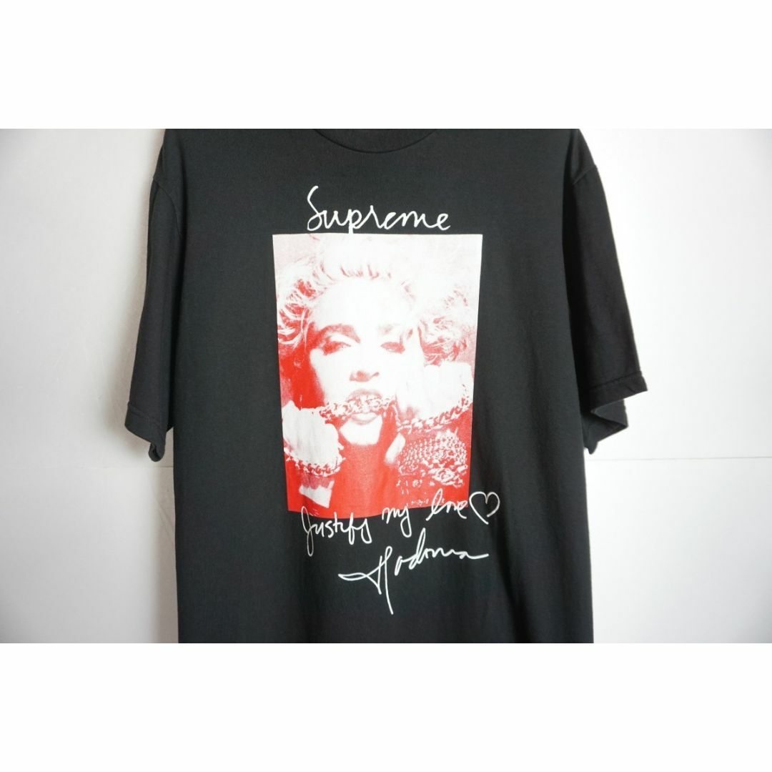 supreme18aw 立ち上げ Madonna Tshirt 黒 M