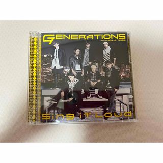 ジェネレーションズ(GENERATIONS)のGENERATIONS　Sing it Loud　CD+DVD(ポップス/ロック(邦楽))