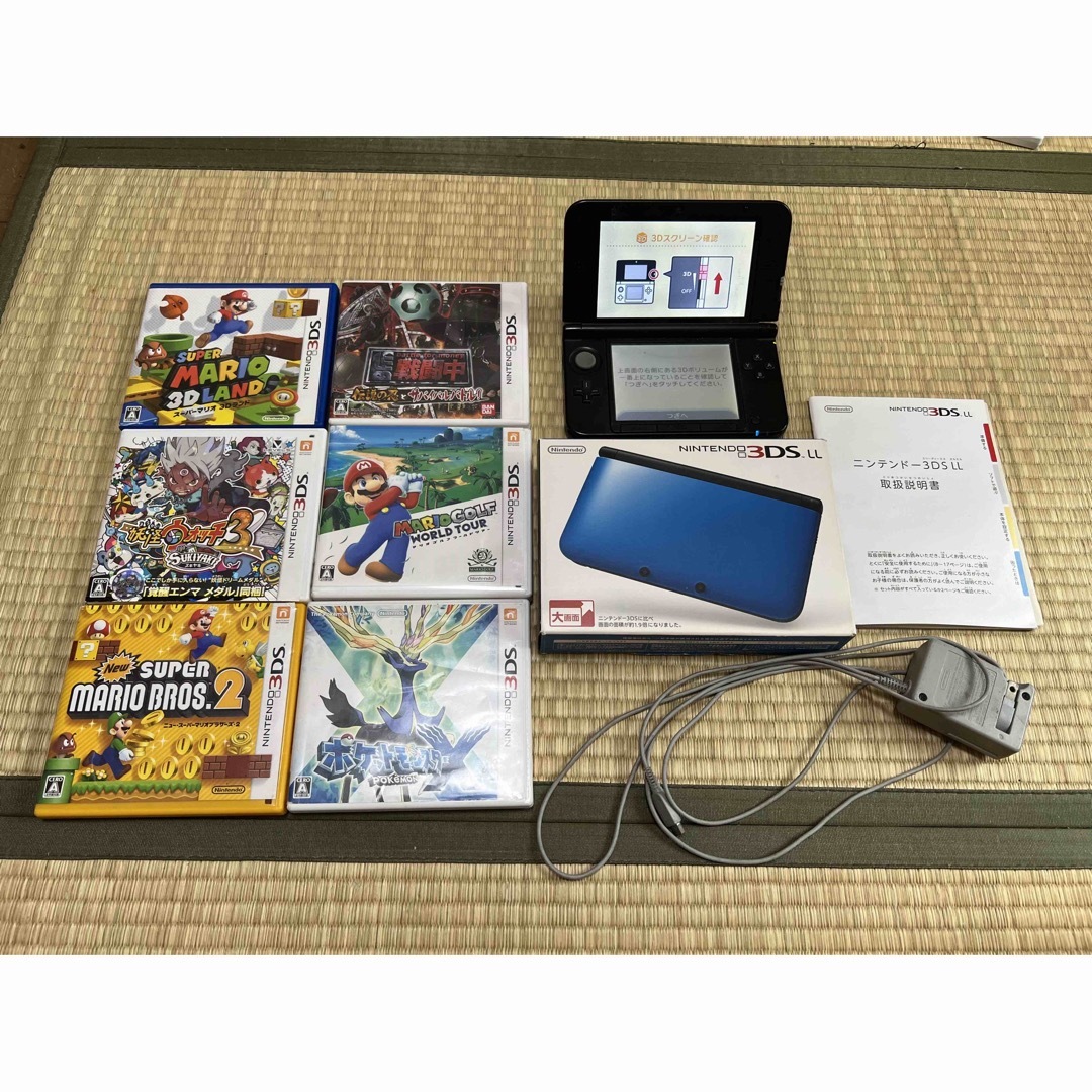 Nintendo 3DS  LL 本体＋ソフト