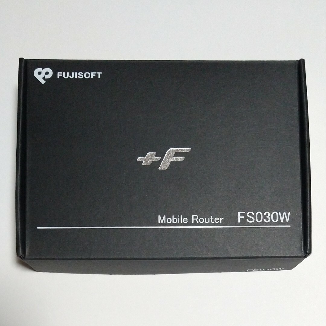 FS030W（ブラック）モバイルルーター SIMフリー 未使用 新古品