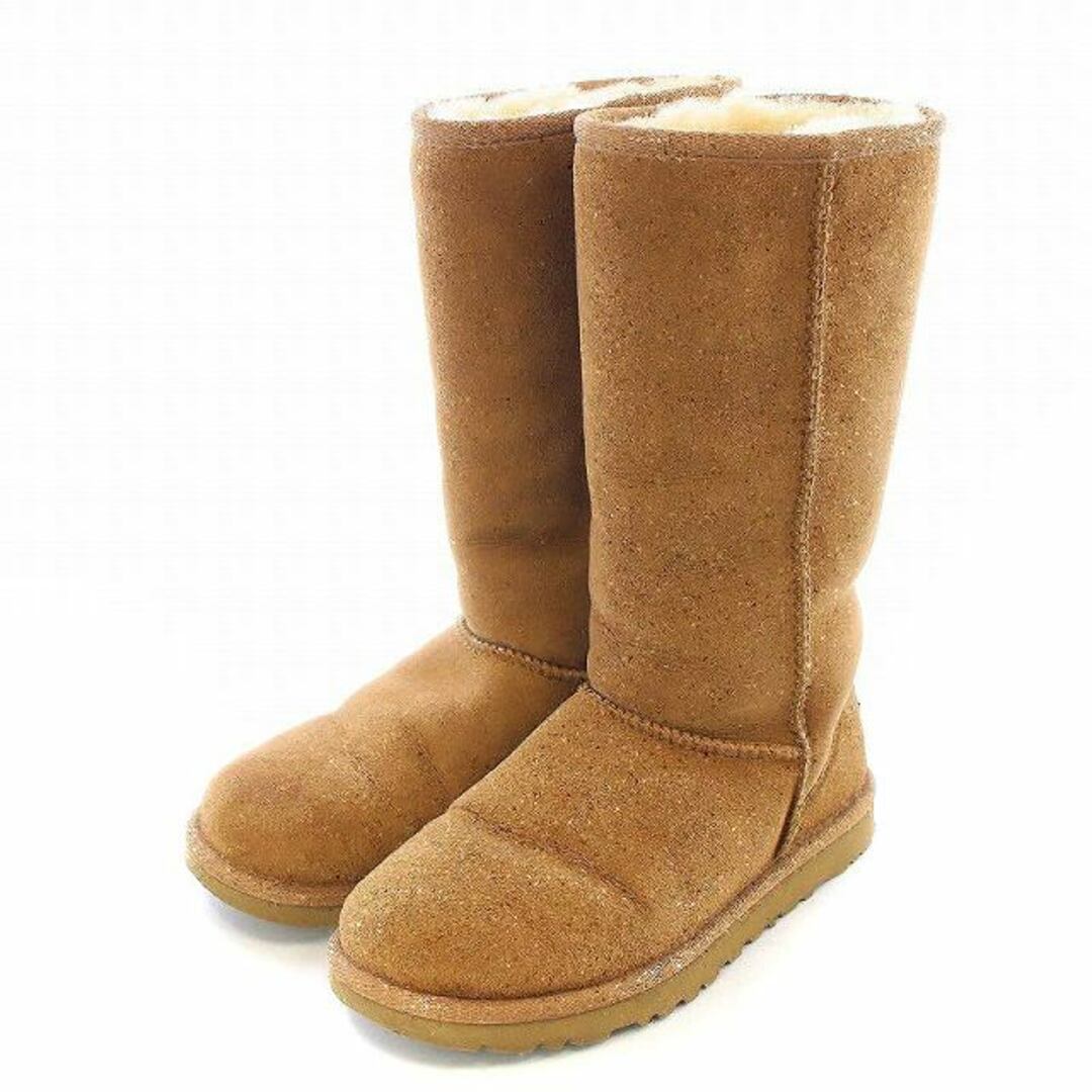 【未使用】UGG アグ　ムートンブーツ　ロング　トール　黒　ブラック　ボア　新品