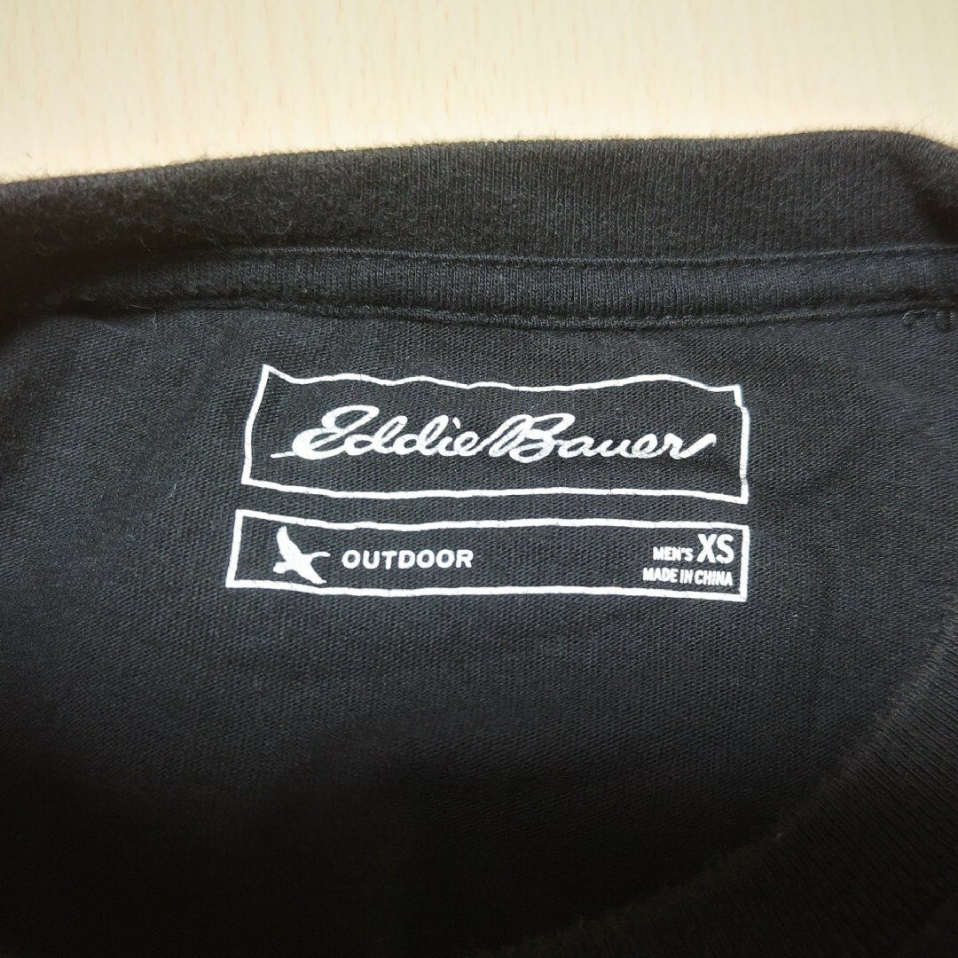 Eddie Bauer(エディーバウアー)のエディー・バウアー Tシャツ ブラック メンズのトップス(Tシャツ/カットソー(半袖/袖なし))の商品写真