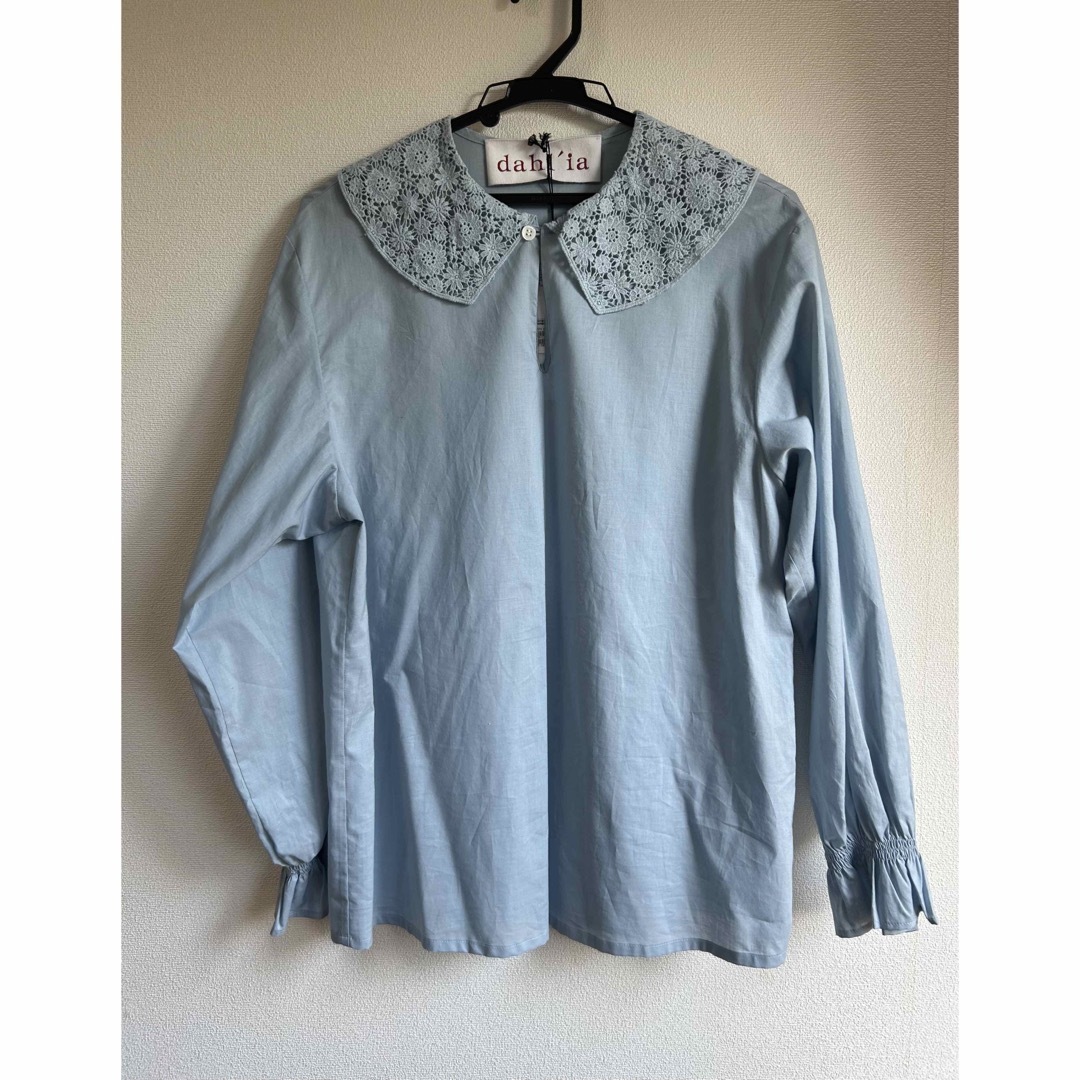 新品タグ dahlla レース ブラウス