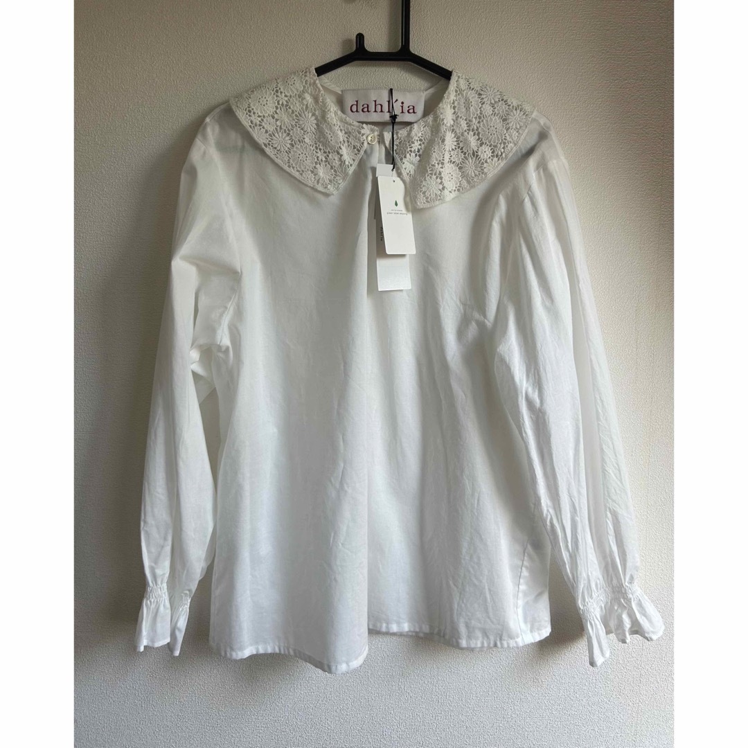 新品タグ dahlla レース ブラウス