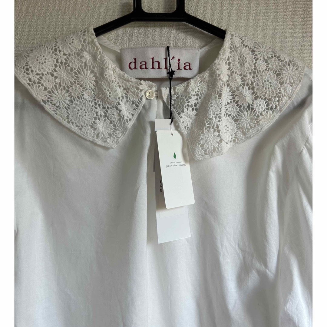 新品タグ dahlla レース ブラウス