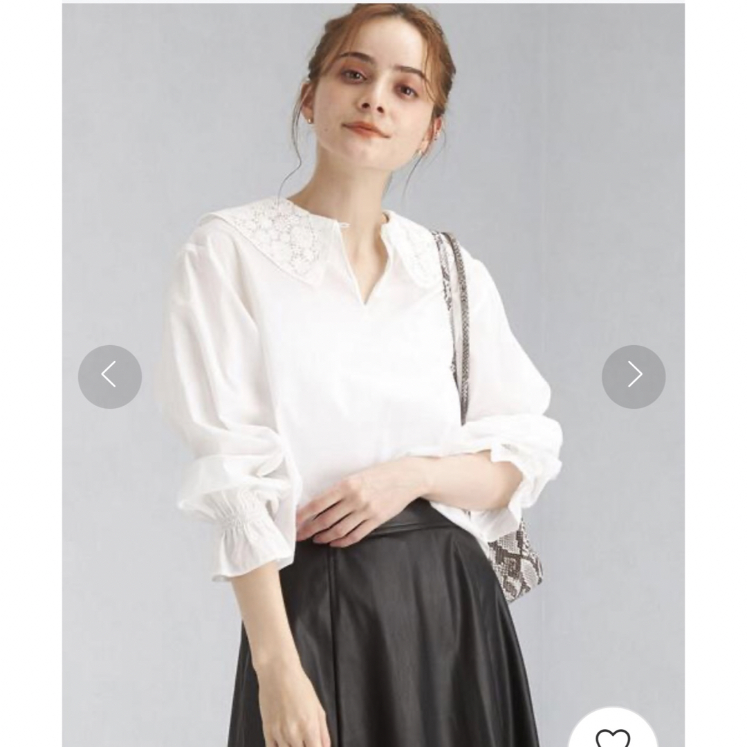新品タグ dahlla レース ブラウス