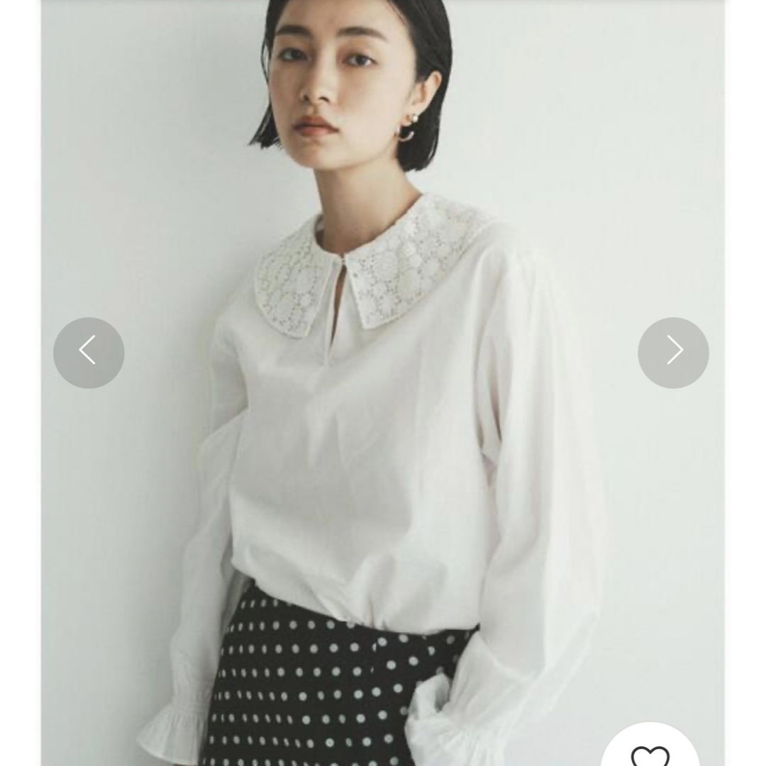 新品タグ dahlla レース ブラウス