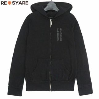 クロムハーツ(Chrome Hearts)の美品 クロムハーツ RS 3クロス スウェット ジップパーカー 45824(パーカー)