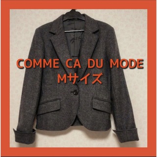コムサデモード(COMME CA DU MODE)の【美品】 COMME CO DU MODE ジャケット スーツ サイズM/9(テーラードジャケット)
