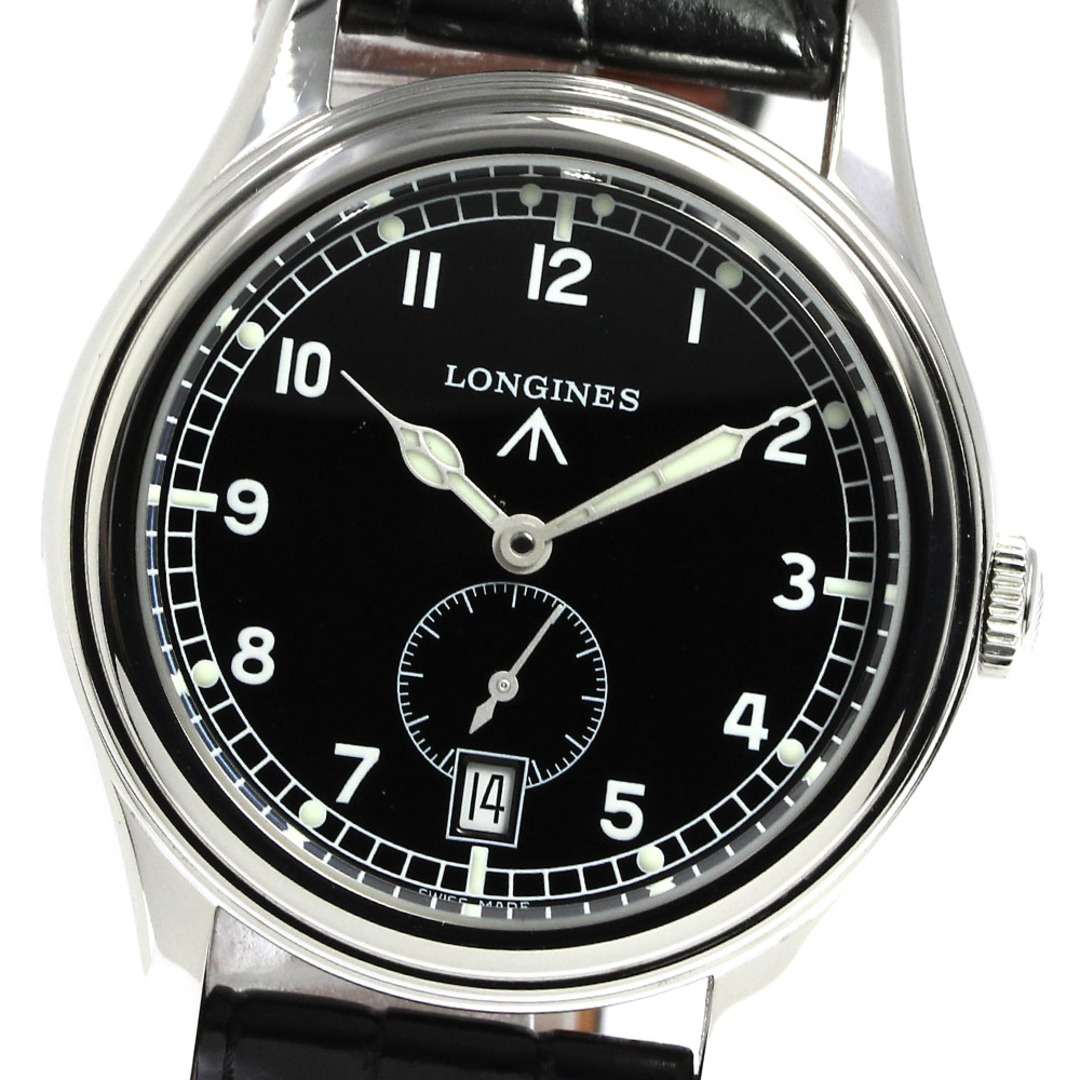 ロンジン LONGINES L2.731.4 レジェンド ミッション WWW デイト スモールセコンド 自動巻き メンズ _764458