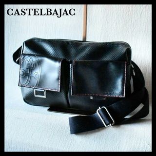 CASTELBAJAC - 美品☆カステルパジャック PVC 人気定番ロゴ ブロック型