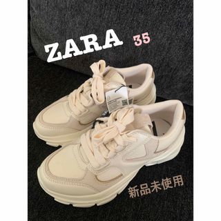 ZARA コンビ ランニングスニーカー