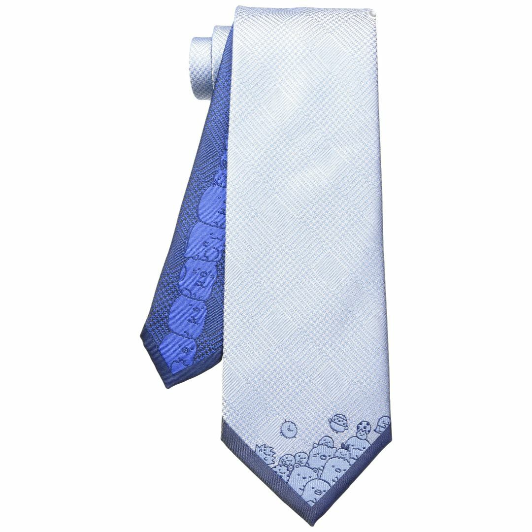 フローレンスペック ネクタイ すみっコぐらし パネル サックス1 標準