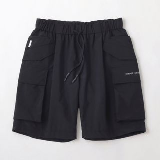 ワンエルディーケーセレクト(1LDK SELECT)のSFC WIDE CARGO SHORTS Black(ショートパンツ)