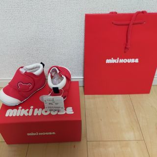 ミキハウス(mikihouse)のミキハウス　ファーストシューズ　赤　11ｾﾝﾁ(その他)