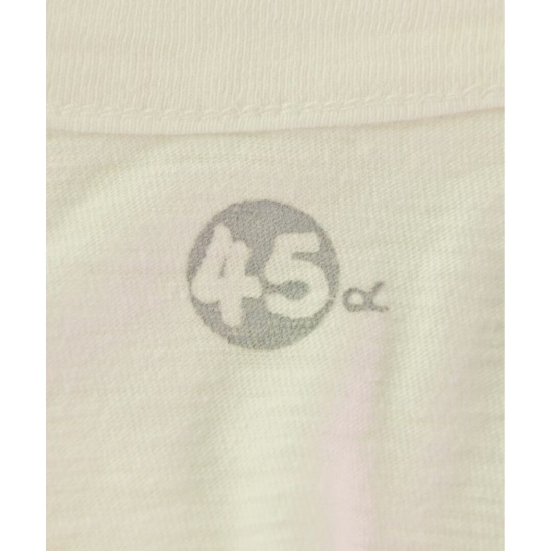 45R(フォーティファイブアール)の45R フォーティーファイブアール ワンピース 0(F) 白 【古着】【中古】 レディースのワンピース(ひざ丈ワンピース)の商品写真