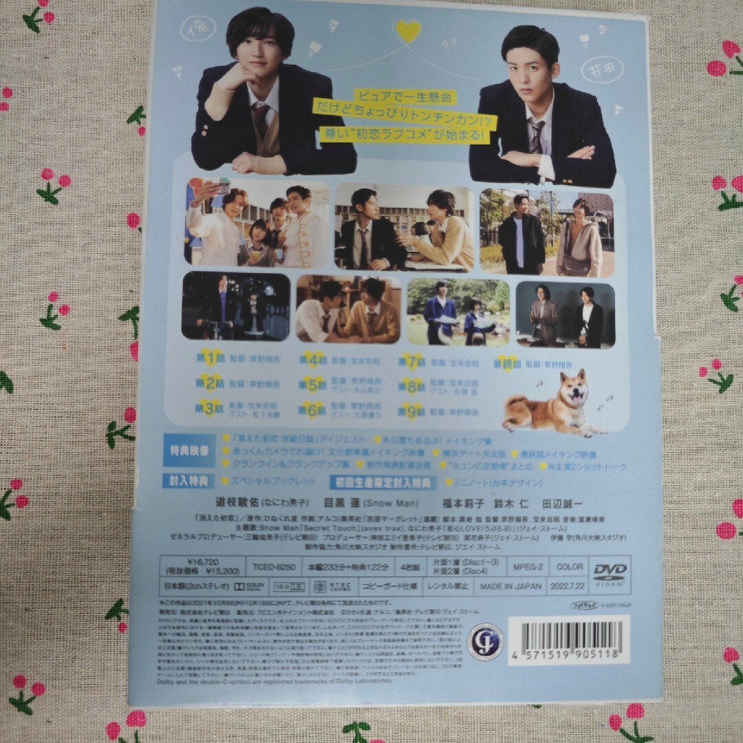 消えた初恋 DVD BOX〈4枚組〉の通販 by 海、太陽、ビーチっ's shop|ラクマ