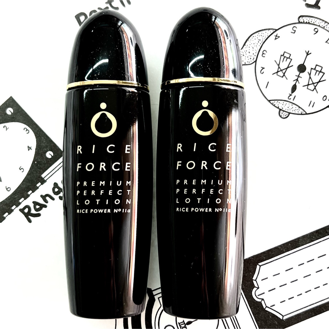 6-8月購入 ライスフォース プレミアムパーフェクトローション60ml 2本