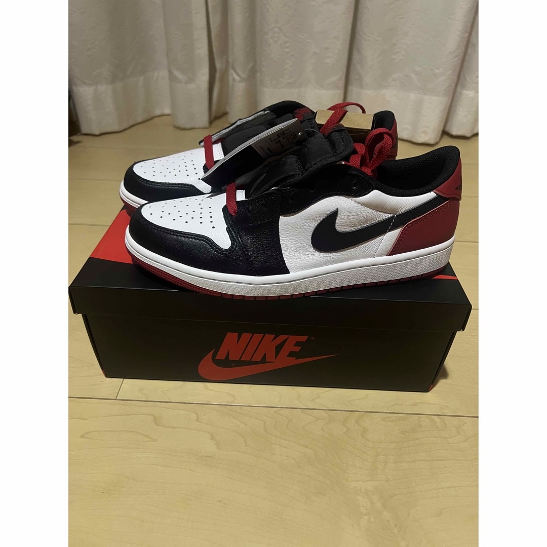 NIKE AJ１low black toe 26.5cm