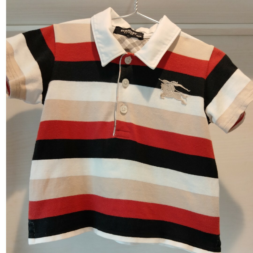 BURBERRY(バーバリー)のバーバリー　90センチ　キッズ　ポロシャツ キッズ/ベビー/マタニティのキッズ服男の子用(90cm~)(その他)の商品写真