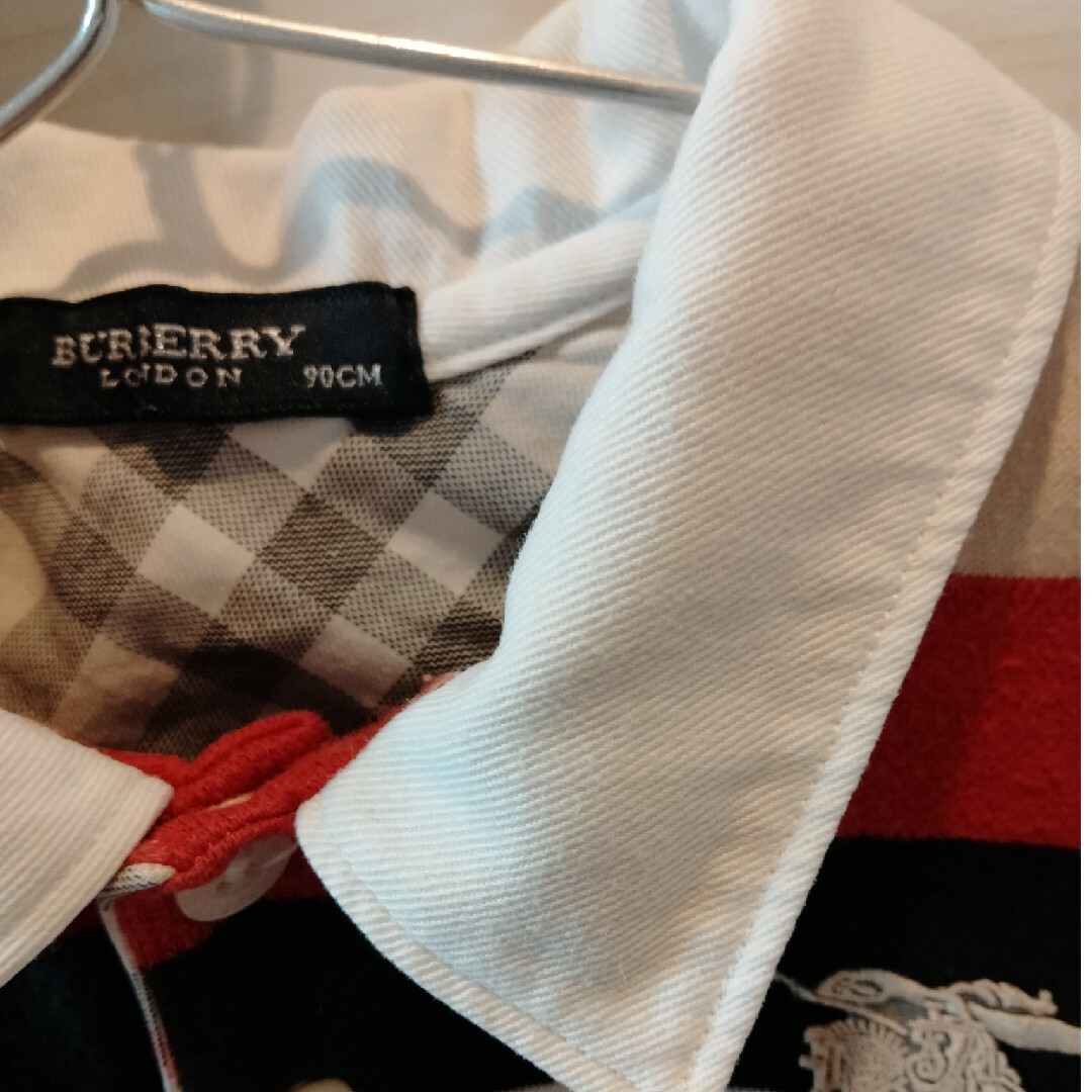 BURBERRY(バーバリー)のバーバリー　90センチ　キッズ　ポロシャツ キッズ/ベビー/マタニティのキッズ服男の子用(90cm~)(その他)の商品写真
