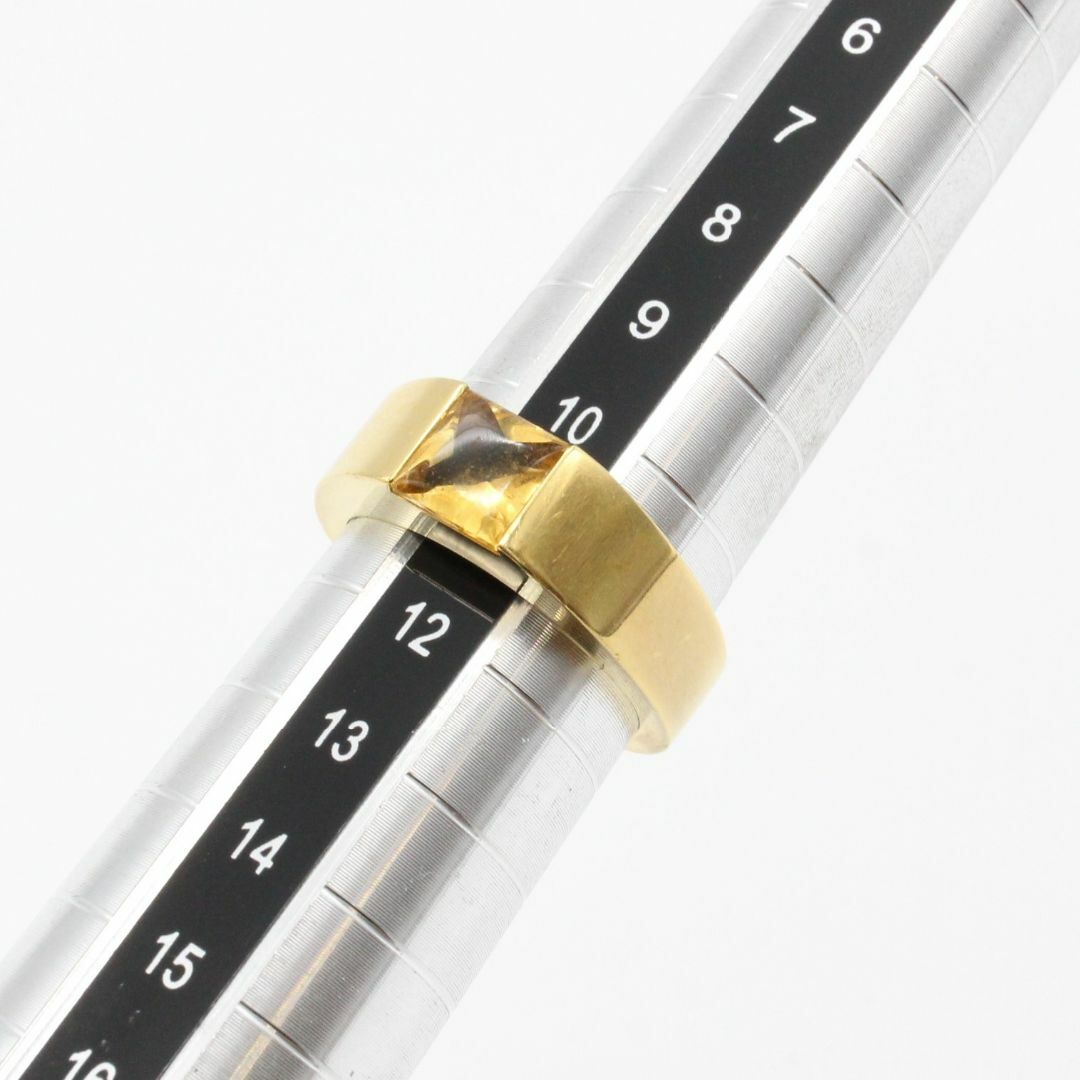Cartier(カルティエ)のCartier★カルティエ タンク シトリン 750 1P リング アクセサリー レディースのアクセサリー(リング(指輪))の商品写真