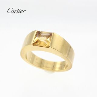 カルティエ(Cartier)のCartier★カルティエ タンク シトリン 750 1P リング アクセサリー(リング(指輪))