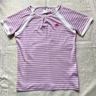 adidas  レディースＴシャツ　CLIMALITE(Tシャツ(半袖/袖なし))