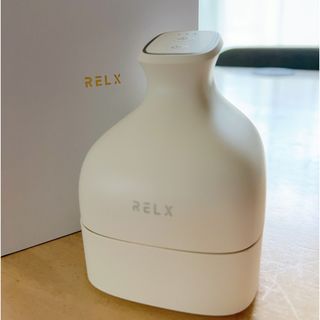 RELX EMS ヘッドスパ IPX7防水 頭皮ケア (マットホワイト) (マッサージ機)