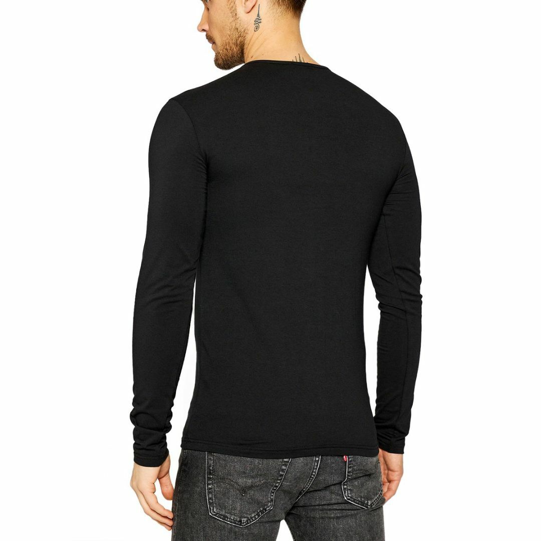 5 VERSACE ブラック メデューサ 長袖Tシャツ size 8 | フリマアプリ ラクマ
