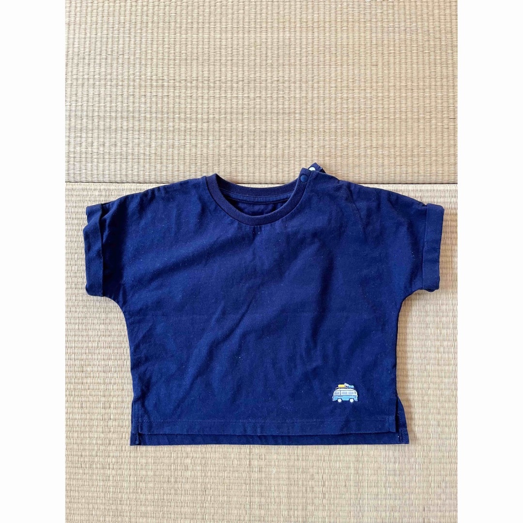 UNIQLO baby AIRIsmネイビー　カーディガン