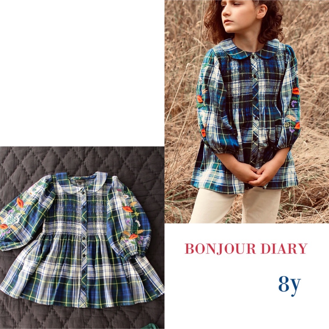 bonjour diary チュニック holiday collection4y