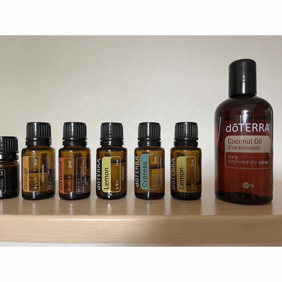 doTERRA ペパーミント&レモン&オレンジ&オンガード 【新品未開封正規品】