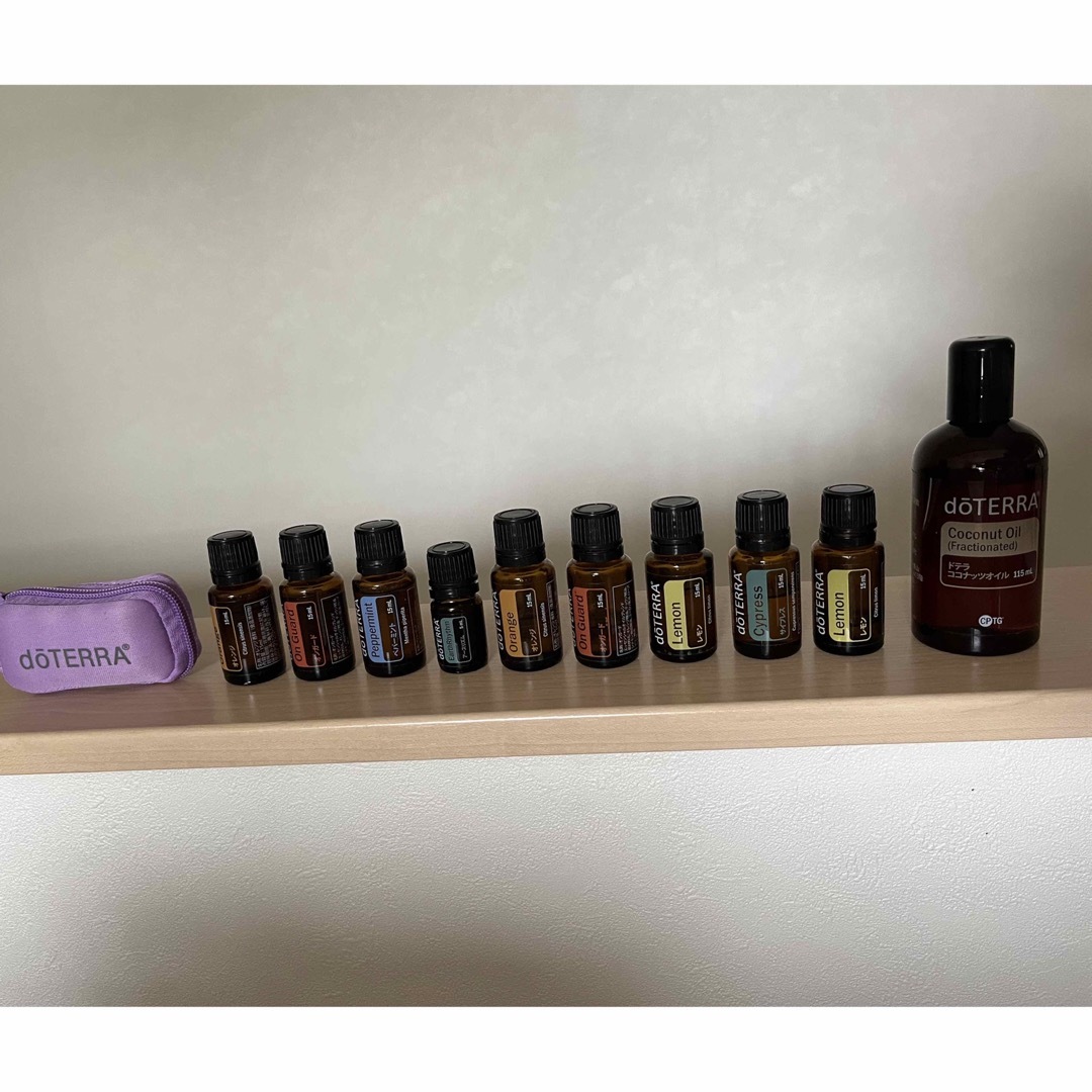 doTERRA ペパーミント&レモン&オレンジ&オンガード 【新品未開封正規品】