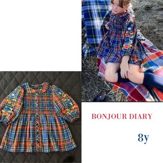 Bonjour チュニック ワンピース 8y