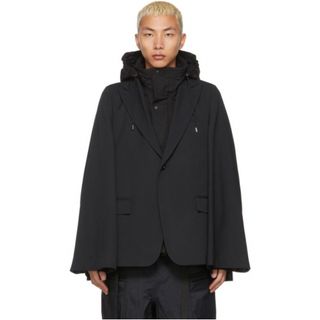 サカイ(sacai)のsacai 22SS Suiting Mix Cape Blazer サイズ2(テーラードジャケット)