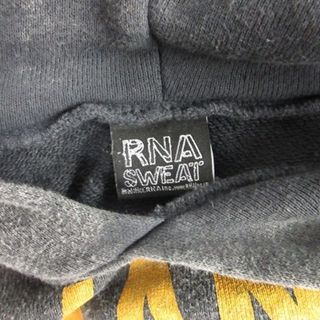 RNA SWEAT アールエヌエースウェット スウェットパーカー ビッグロゴ