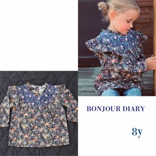 Bonjour diary handsmock blouse 8y