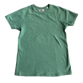 ハリウッドランチマーケット(HOLLYWOOD RANCH MARKET)のハリウッドランチマーケット 緑 フライトTシャツ サイズ2 Mサイズ(Tシャツ/カットソー(半袖/袖なし))