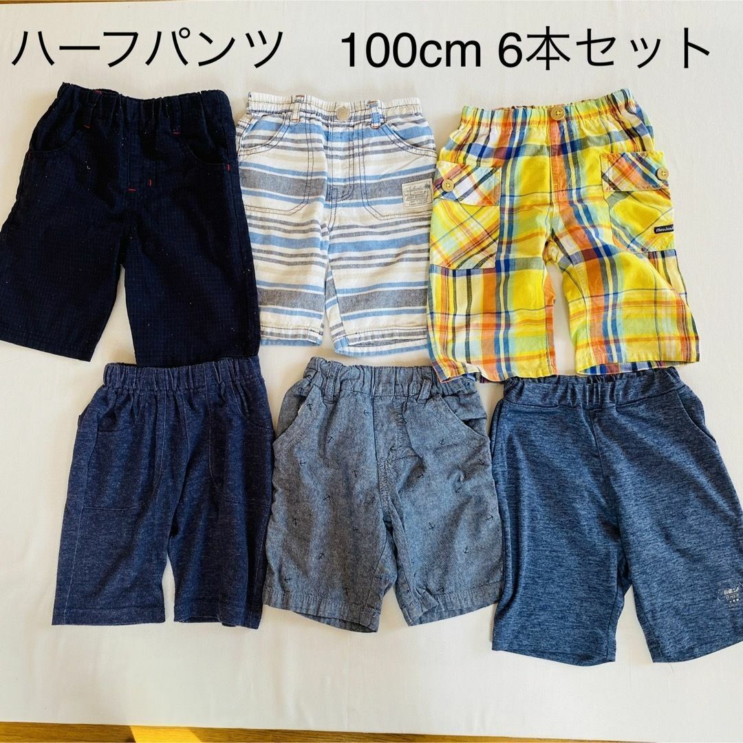 mou jon jon - ハーフパンツ 半ズボン 100センチ 6本セット まとめ売り