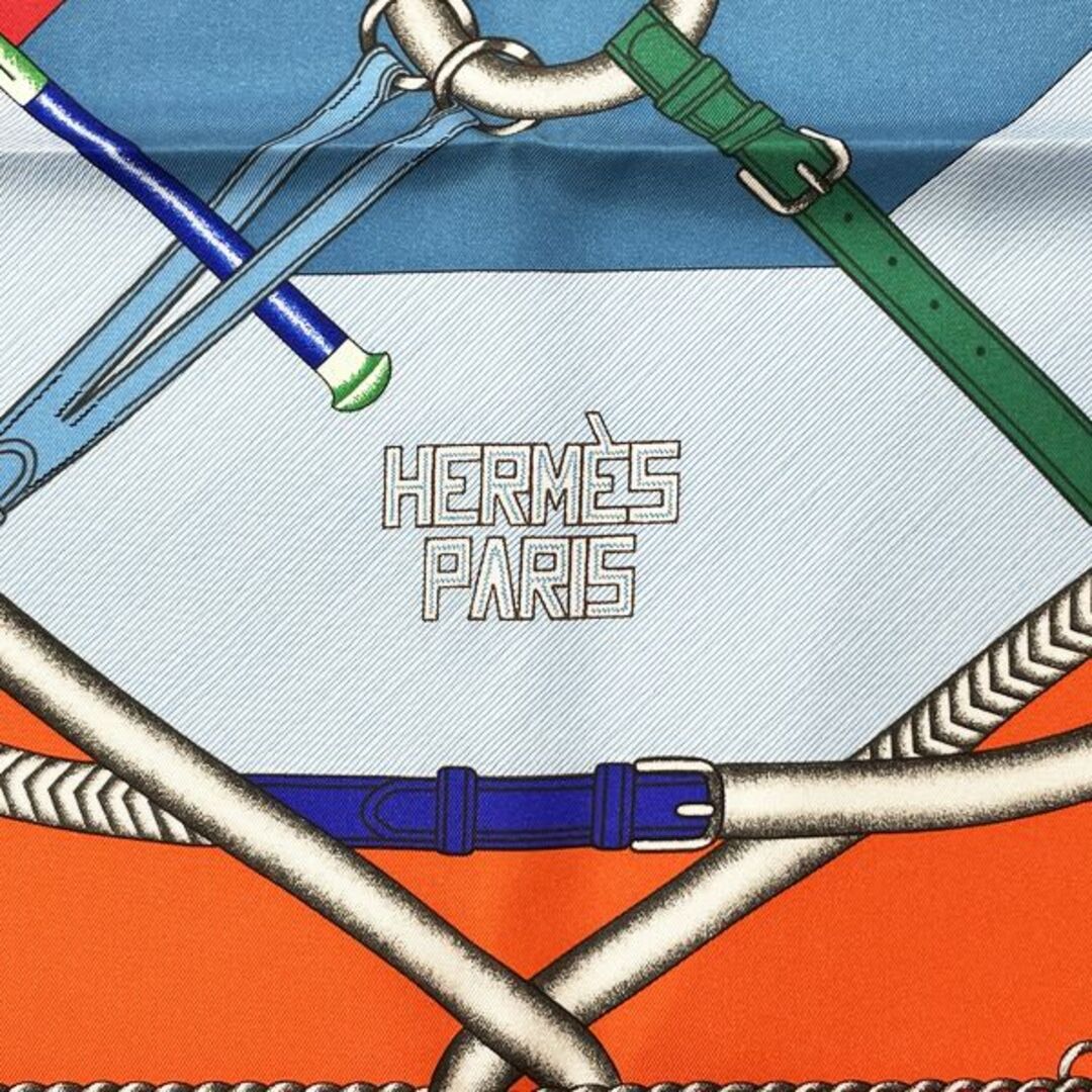Hermes - HERMES カレ90 PARCOURS SANS FAUTE 完璧なコース スカーフの