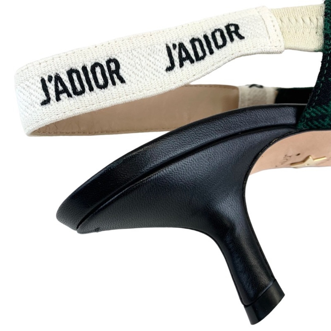 Christian Dior(クリスチャンディオール)のクリスチャンディオール j'adior ウール パンプス 靴 シューズ グリーン レディースの靴/シューズ(ハイヒール/パンプス)の商品写真