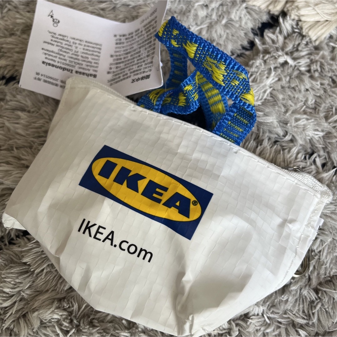 IKEA(イケア)のIKEA  クノーリグSホワイト  ミニバッグ レディースのファッション小物(ポーチ)の商品写真