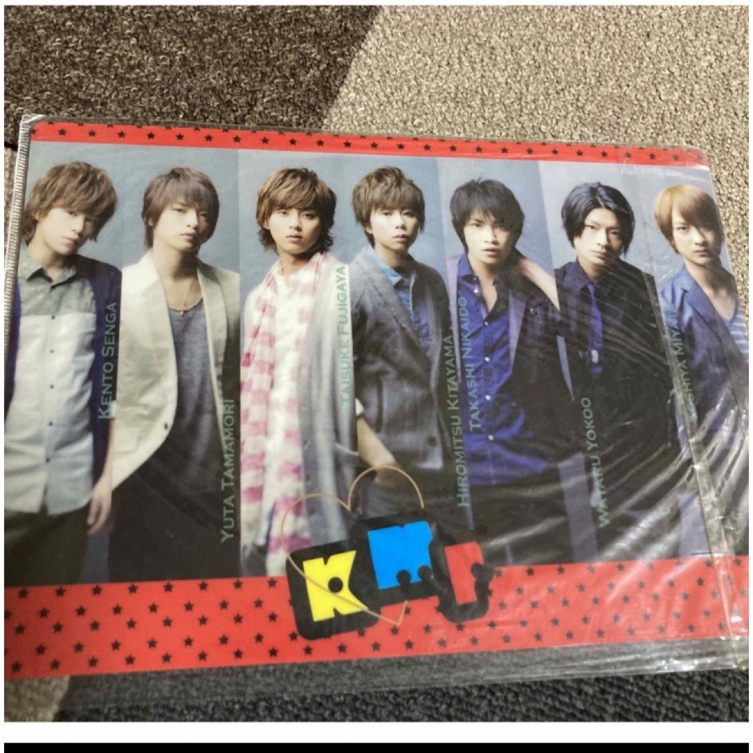 Kis-My-Ft2(キスマイフットツー)のＫｉｓ－Ｍｙ－Ｆｔ２お宝フォトｂｏｏｋ と下敷きセット エンタメ/ホビーの本(アート/エンタメ)の商品写真