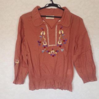 ダブルクローゼット(w closet)の値下げ♡刺繍シフォンブラウス(シャツ/ブラウス(長袖/七分))