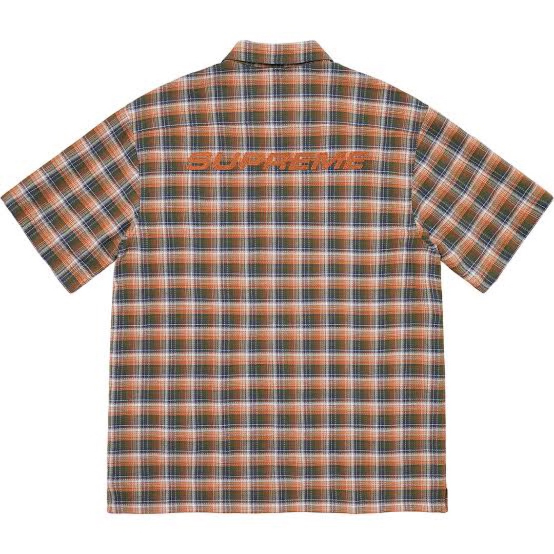 Supreme(シュプリーム)の定価以下:Supreme Plaid S/S Shirt 22SS Orange メンズのトップス(シャツ)の商品写真
