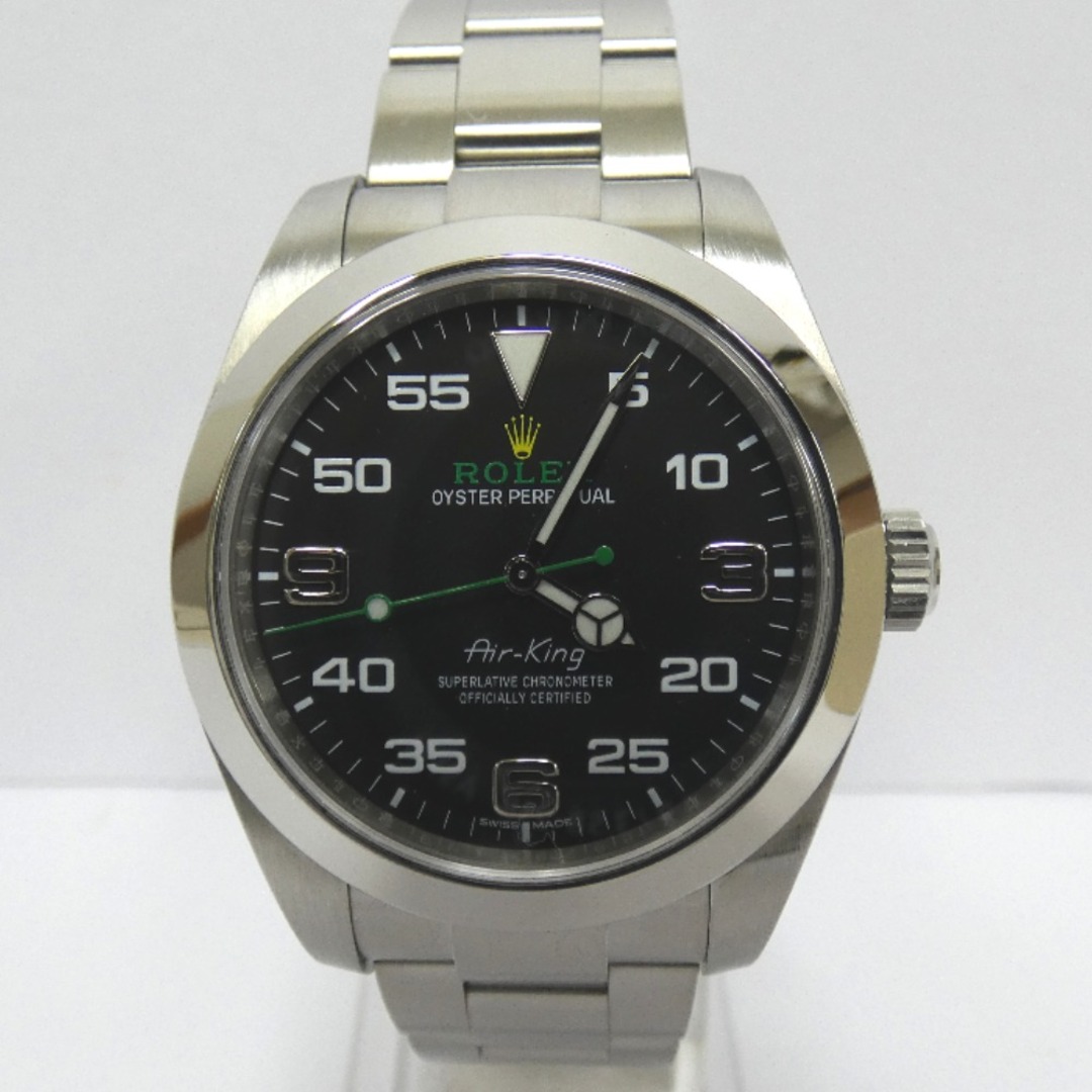 ロレックス 腕時計 エアキング 116900 黒 Dz780571 中古