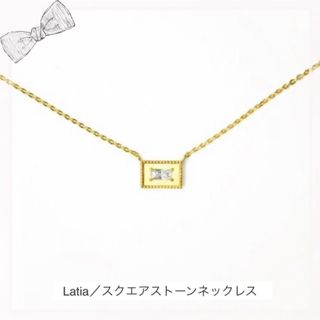 LATIA ゴールドマークネックレス