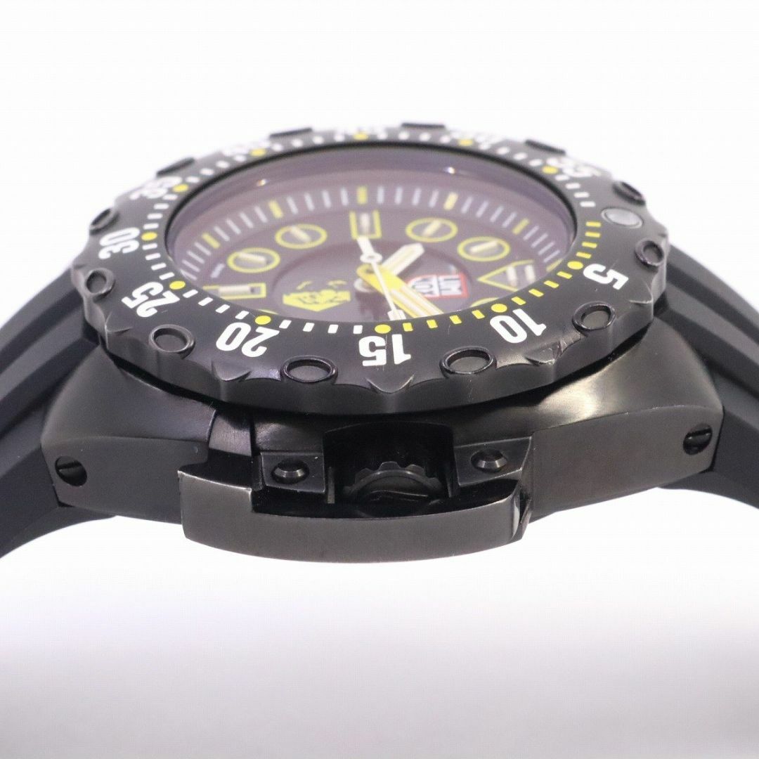 LUMINOX ルミノックス スコット・キャセルディープダイブ 500M防水 自動巻き メンズ 腕時計 純正ラバーベルト Ref.1526