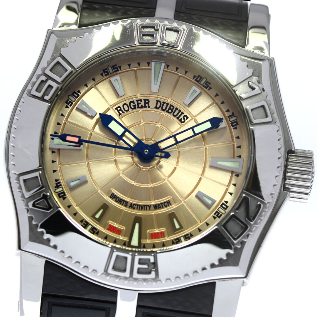 ロジェ デュブイ ROGER DUBUIS SED46-821-91-00/03A01/A シルバー メンズ 腕時計